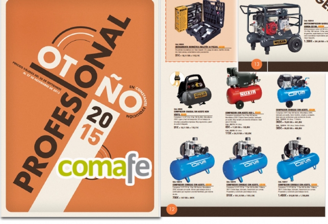 Folleto profesional Comafe 104