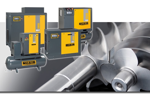 Nueva Gama Compresores de Tornillo Nuair 96