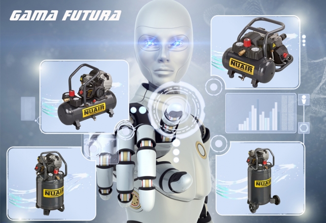 Nueva Gama compresores FUTURA de Nuair 85