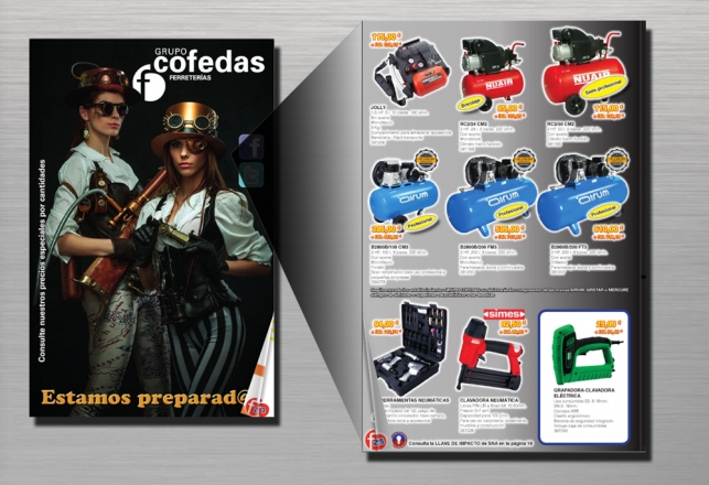 Nuevo Folleto Cofedas Profesional 2016 con compresores Nuair - Aium 62