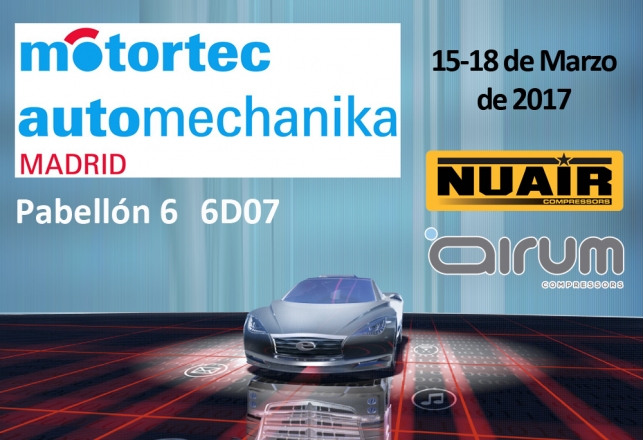 Airum-Nuair compresores en MOTORTEC 2017 Madrid 52