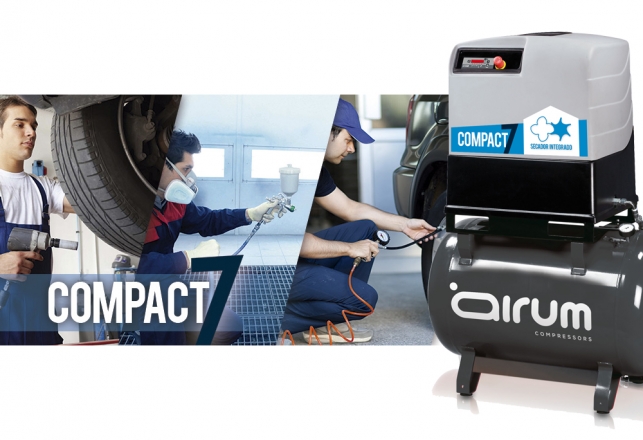 COMPACT 7 COMPRESOR DE TORNILLO AIRUM 37
