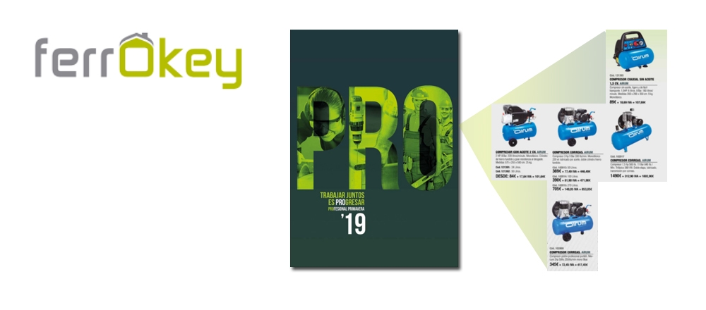 Nuevo folleto Profesional primavera Comafe con  compresores Airum 170