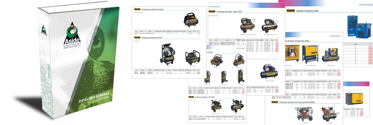 Catalogo ASIDE 2019 - 2020 con nuestra gama de compresores Nuair 173
