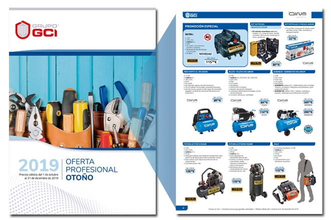 Folleto profesional otoño 2019 grupo GCI 188