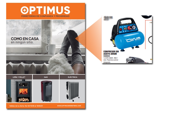 Folleto OPTIMUS calefaccion con el compresor New Vento Airum 231