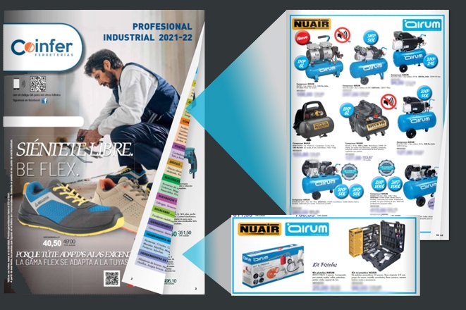 Nuevo folleto COOPERATIVA COINFER profesional industrial 2021 2022 242