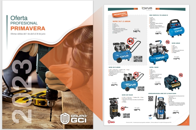 Oferta folleto primavera grupo GCI 270