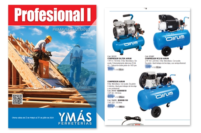 Nuevo folleto profesional 1 primavera verano de YMÁS ferreterias 288
