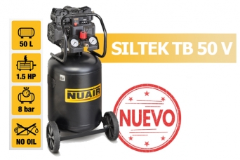 Nuevo compresor silencioso vertical SILTEK TB 50 V