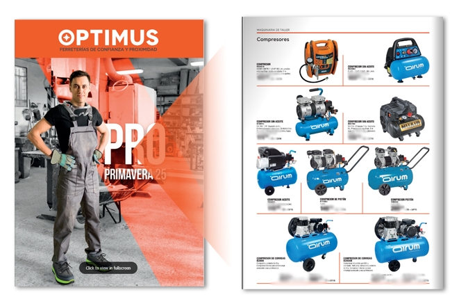 Nuevo folleto Optimus Primavera 2025 300