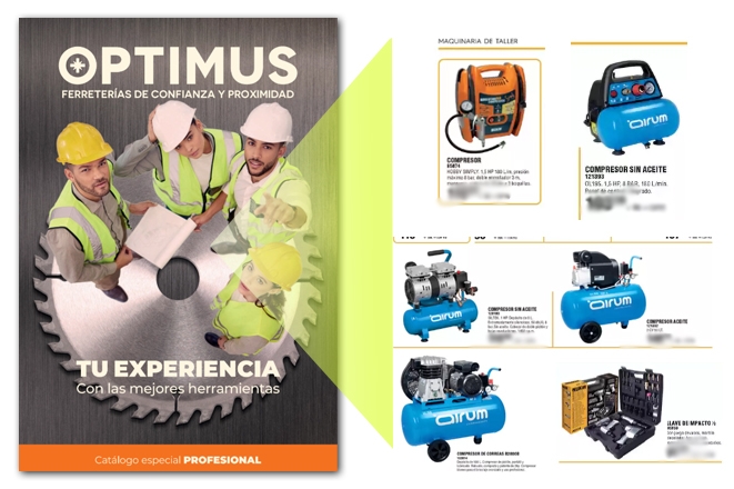 NUEVO FOLLETO OPTIMUS PRIMAVERA 2026 CON LAS MEJORES HERRAMIENTAS 314