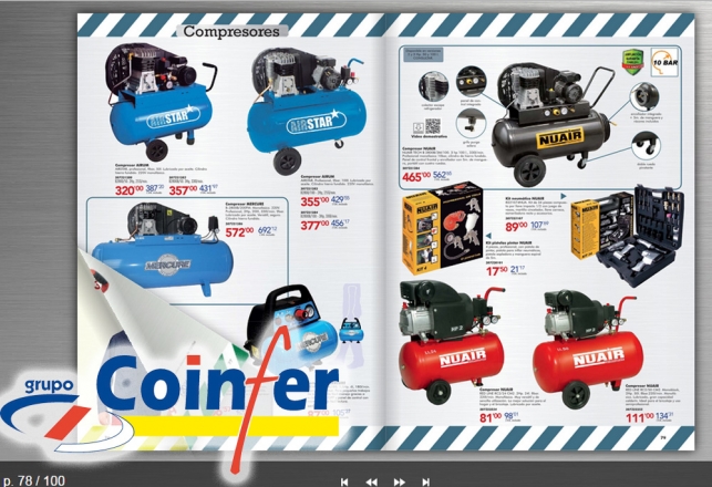 Folleto Coinfer profesional 15 110