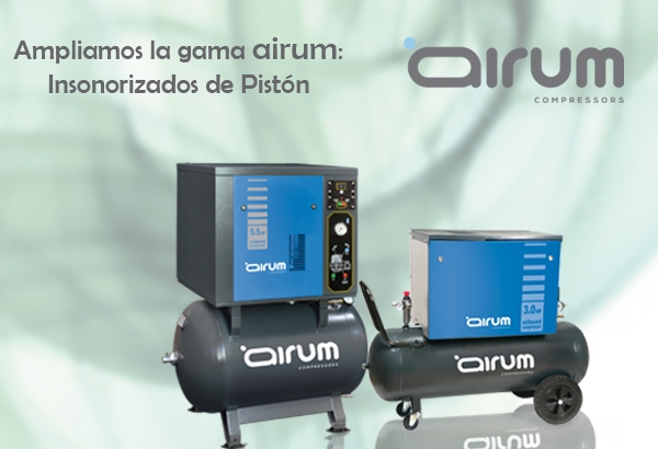 Compresores de piston insonorizado gama AIRUM 116