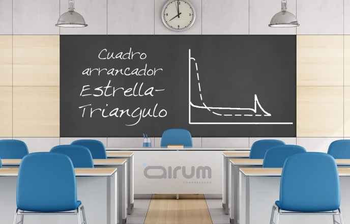 Cuadro Arrancador Estrella Triangulo para compresores de aire 112