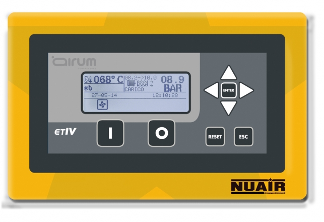 Controlador electronico avanzado ETIV para compresores de tornillo 70