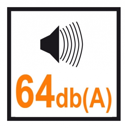 
	64 db (A)
