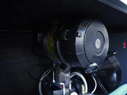 
	el cartucho de doble etapa de filtracion permite el uso en ambientes polvorientos.
