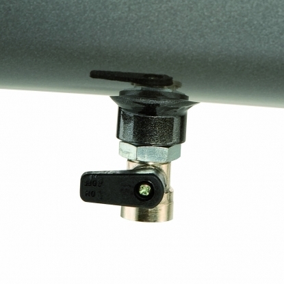 
	Grifo de purga de esfera, profesional, con paso aumentado para evitar obstrucciones y bloqueo.
