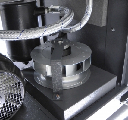 
	Ventilador centrifugo&nbsp;accionado bajo control termostatico
