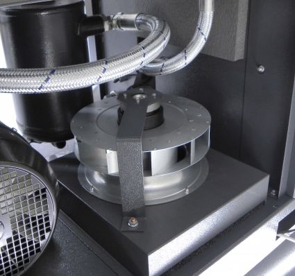 
	Ventilador centrifugoaccionado bajo control termostatico
