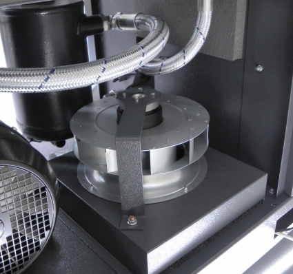 
	Ventilador centrifugoaccionado bajo control termostatico
